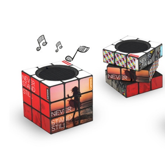 Logotrade mainostuote tuotekuva: Rubik’s® bluetooth-kaiutin