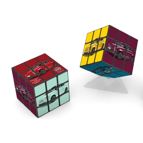 Logo trade mainoslahja kuva: 3D Rubikin kuutio, 3x3