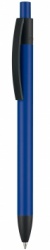 Logotrade liikelahja tuotekuva: Kynä soft touch Capri, tummansininen