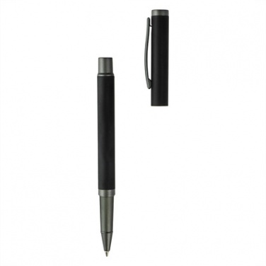 Logotrade mainoslahja ja liikelahja kuva: Komplekt: pastakas ja tindipliiats, must