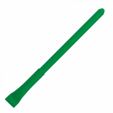 Logotrade mainostuote tuotekuva: Paberist pastapliiats, roheline