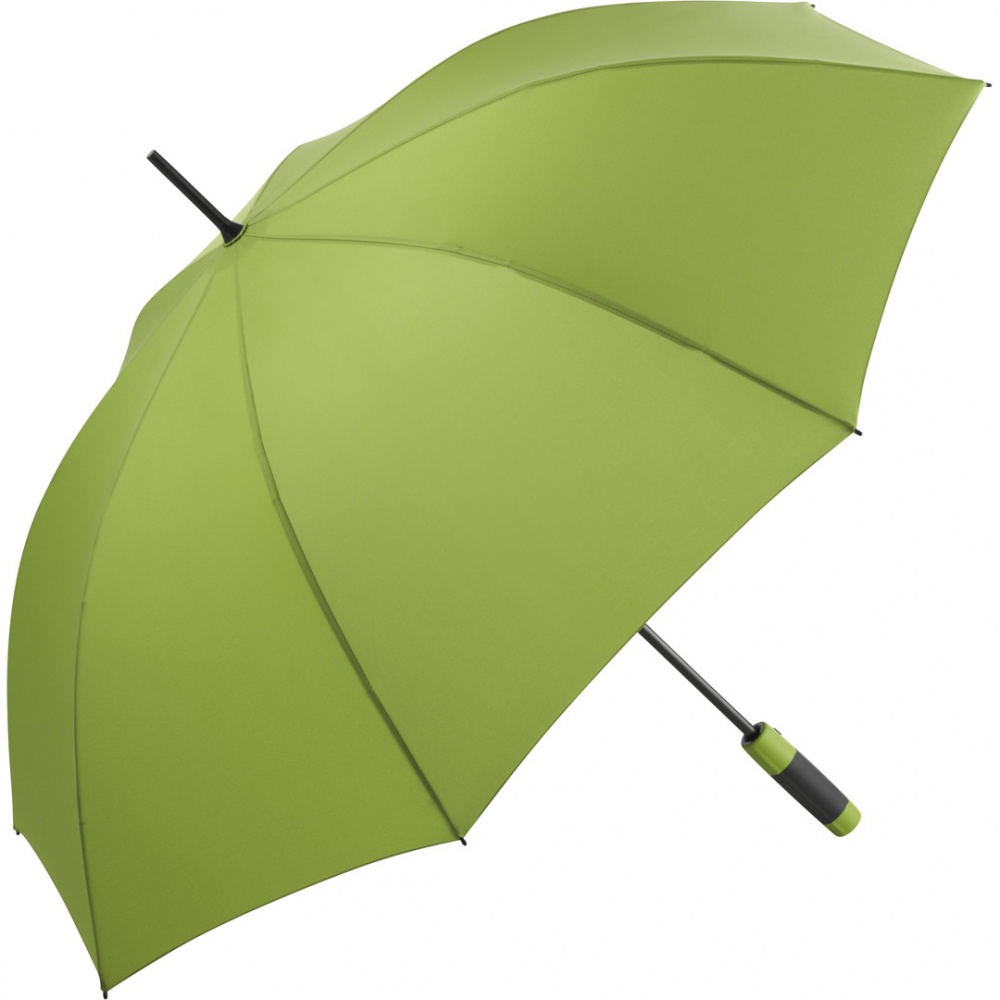 Logo trade mainoslahja ja liikelahja tuotekuva: Vihmavari tuulekindel, heleroheline