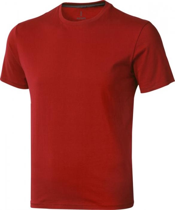 Logo trade liikelahjat tuotekuva: Nanaimo T-paita, lyhythihainen, punainen