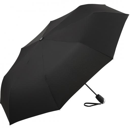Logo trade liikelahjat mainoslahjat kuva: AOC ylisuuri mini-sateenvarjo FARE®-Steel, musta