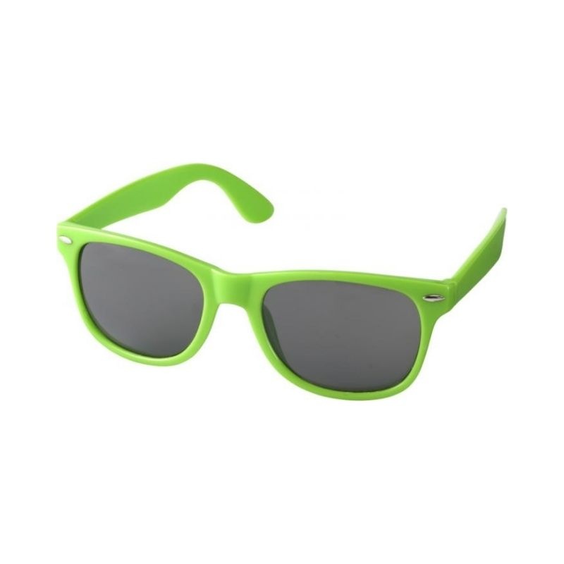 Logo trade mainoslahjat tuotekuva: Sun Ray -aurinkolasit, vihreä