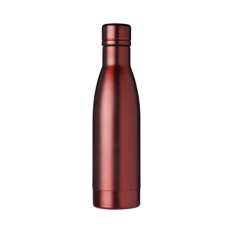 Logotrade mainostuote tuotekuva: Vasa kuparityhjiöeristetty pullo, punainen
