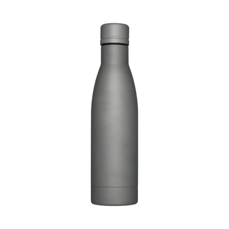 Logotrade mainostuotet kuva: Vasa kuparityhjiöeristetty pullo, harmaa