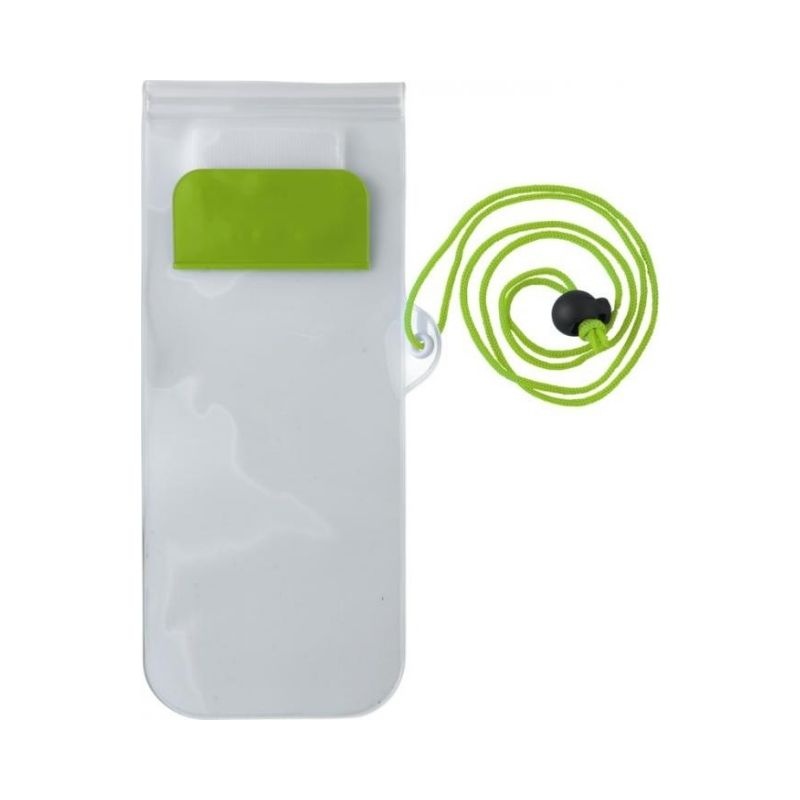 Logo trade mainoslahja kuva: Mambo vedenpitävä pussi, vaaleanvihreä