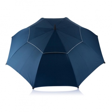 Logotrade mainoslahja tuotekuva: Hurricane myrskynkestävä sateenvarjo, tummansininen