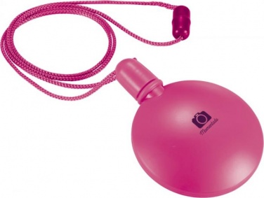 Logo trade liikelahja mainoslahja tuotekuva: Blubber pyöreä saippuakuplapullo, pinkki