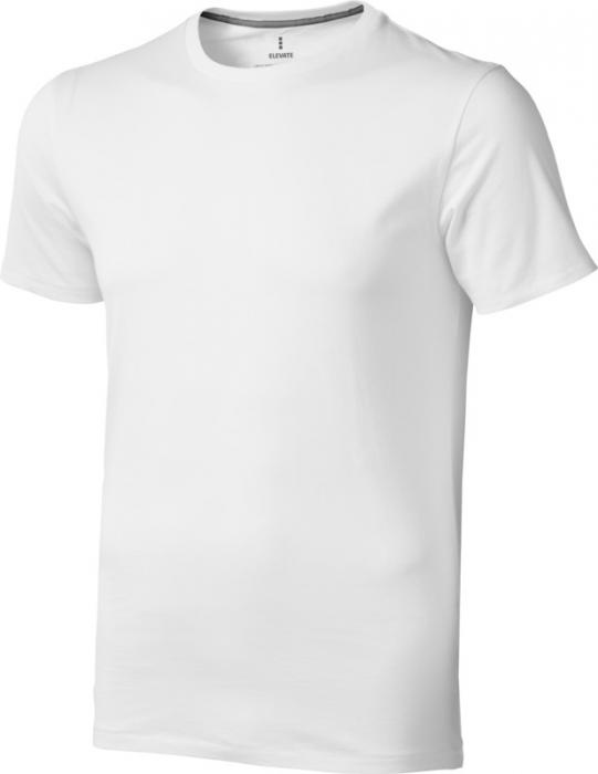 Logotrade mainostuotet kuva: Nanaimo T-paita, lyhythihainen, valkoinen