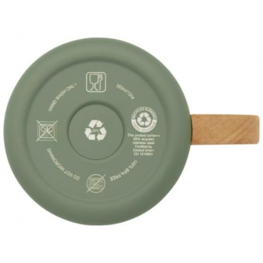 Logo trade liikelahja kuva: Bjorn 360 ml ruostumattomasta teräksestä valmistettu muki, vihreä