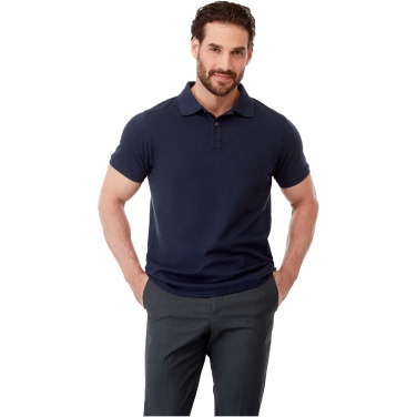 Logotrade mainoslahjat ja liikelahjat tuotekuva: Beryl short sleeve men's organic recycled polo