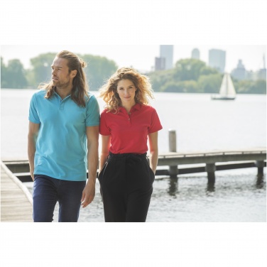 Logotrade liikelahja tuotekuva: Beryl short sleeve men's organic recycled polo