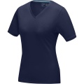 Kawartha short sleeve women's organic V-neck t-shirt, Laivasto