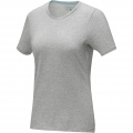 Balfour short sleeve women's organic t-shirt, Harmaa melansi