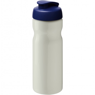 Logo trade mainoslahjat tuotekuva: H2O Active® Eco Base 650 ml -urheilujuomapullo läppäkannella