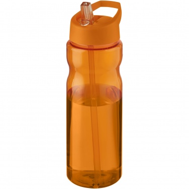 Logo trade liikelahja kuva: H2O Active® Eco Base 650 ml -urheilujuomapullo kaatonokkakannella