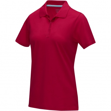 Logo trade mainostuotet tuotekuva: Graphite short sleeve women’s organic polo