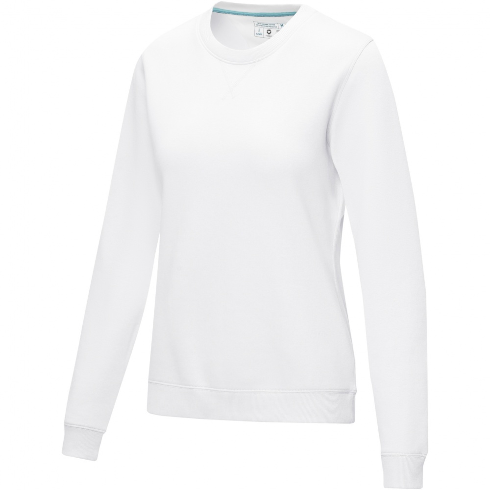 Logotrade liikelahja mainoslahja kuva: Jasper women’s organic recycled crewneck sweater