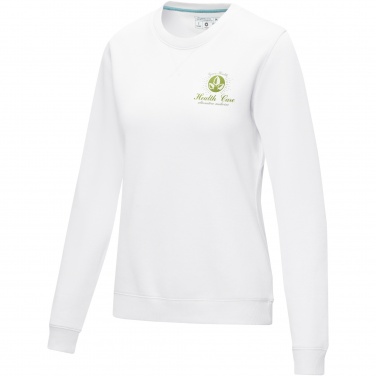 Logo trade liikelahja mainoslahja tuotekuva: Jasper women’s organic recycled crewneck sweater