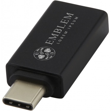 Logotrade liikelahjat mainoslahjat tuotekuva: ADAPT alumiininen USB-C-USB-A 3.0 -sovitin