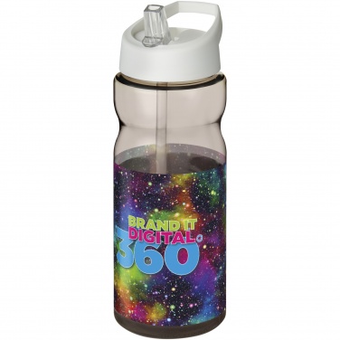 Logotrade mainoslahja tuotekuva: H2O Active® Base Tritan™ 650 ml urheilujuomapullo nokallisella korkilla