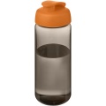 H2O Active® Octave Tritan™ 600 ml urheilujuomapullo pikalukittavalla korkilla, Puuhiili / appelsiini