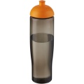 H2O Active® Eco Tempo 700 ml:n urheilujuomapullo kupukannella, Oranssi/hiili