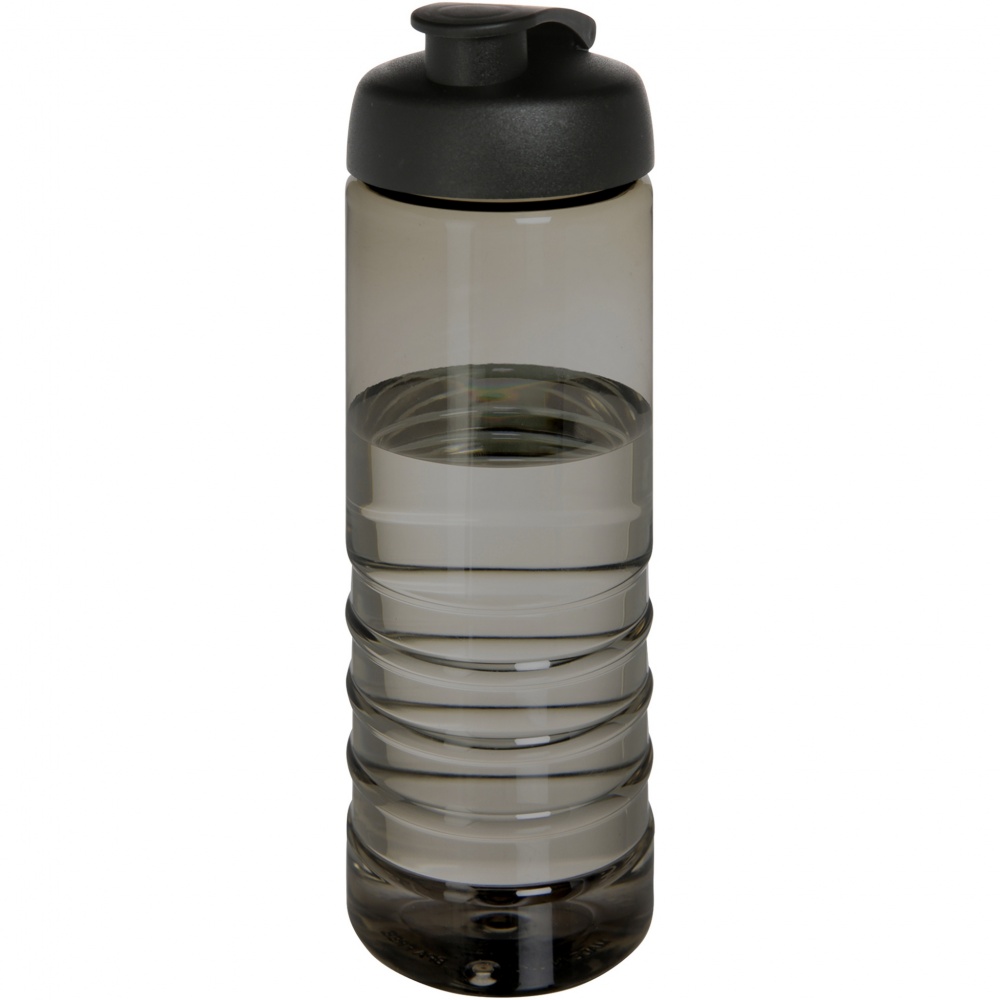 Logotrade liikelahjat mainoslahjat tuotekuva: H2O Active® Eco Treble 750 ml:n juomapullo flip lid -kannella