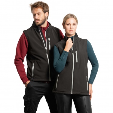 Logotrade liikelahjat mainoslahjat tuotekuva: Nevada softshell-liivi, unisex