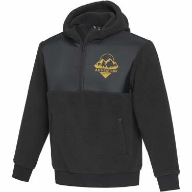 Logotrade mainostuote tuotekuva: Evans kierrätetty sherpa-fleece, unisex