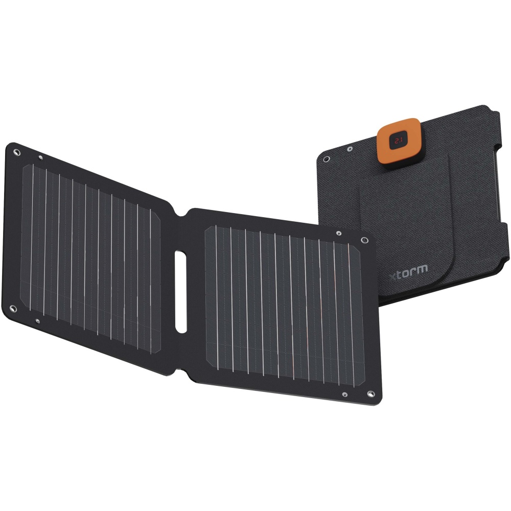 Logotrade mainostuote tuotekuva: Xtorm XR2S14 SolarBooster14 W:n taitettava aurinkopaneeli