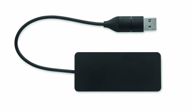 Logotrade mainostuotet kuva: 3 portin USB-keskitin