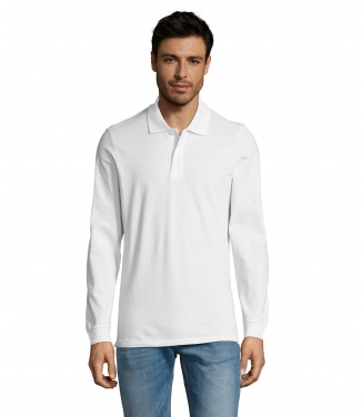 Logotrade liikelahjat mainoslahjat tuotekuva: PERFECT MEN LSL POLO 180g