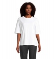 BOXY DAMEN T-SHIRT OVERSIZE, Valkoinen