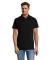 SPRING II MEN Polo 210g, Musta