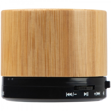 Logotrade mainoslahja tuotekuva: Bambu Bluetooth-kaiutin FLEEDWOOD