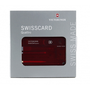 Logo trade liikelahja mainoslahja tuotekuva: SwissCard Quattro Victorinox