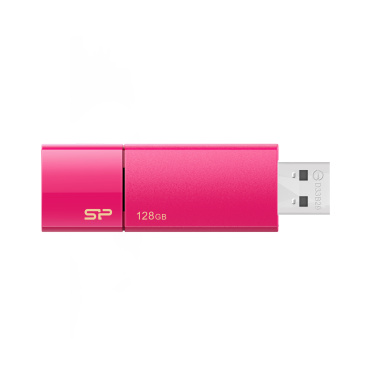 Logotrade mainostuotet kuva: Pendrive Silicon Power 3.0 Blaze B05, pinkki