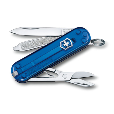 Logo trade mainoslahjat ja liikelahjat kuva: Taskuveitsi Classic SD läpinäkyvä Victorinox