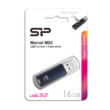 Logotrade mainoslahja tuotekuva: Pendrive Silicon Power Marvel - M02 3.2 16GB