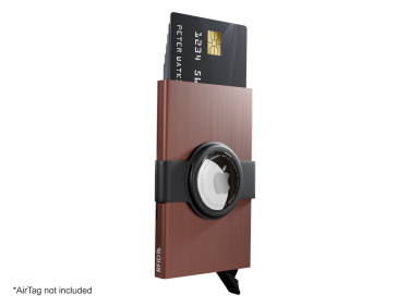 Logotrade mainostuotet kuva: RFID-luottokorttikotelo, jossa on pidike AirTagille 2163155
