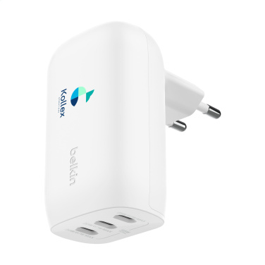 Logo trade mainoslahja kuva: Belkin BoostCharge 3-porttinen seinälaturi