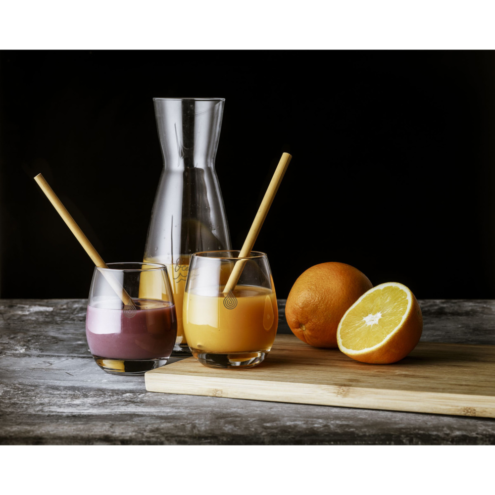 Logotrade mainoslahjat kuva: ECO Bamboe Straw Set bambupillit