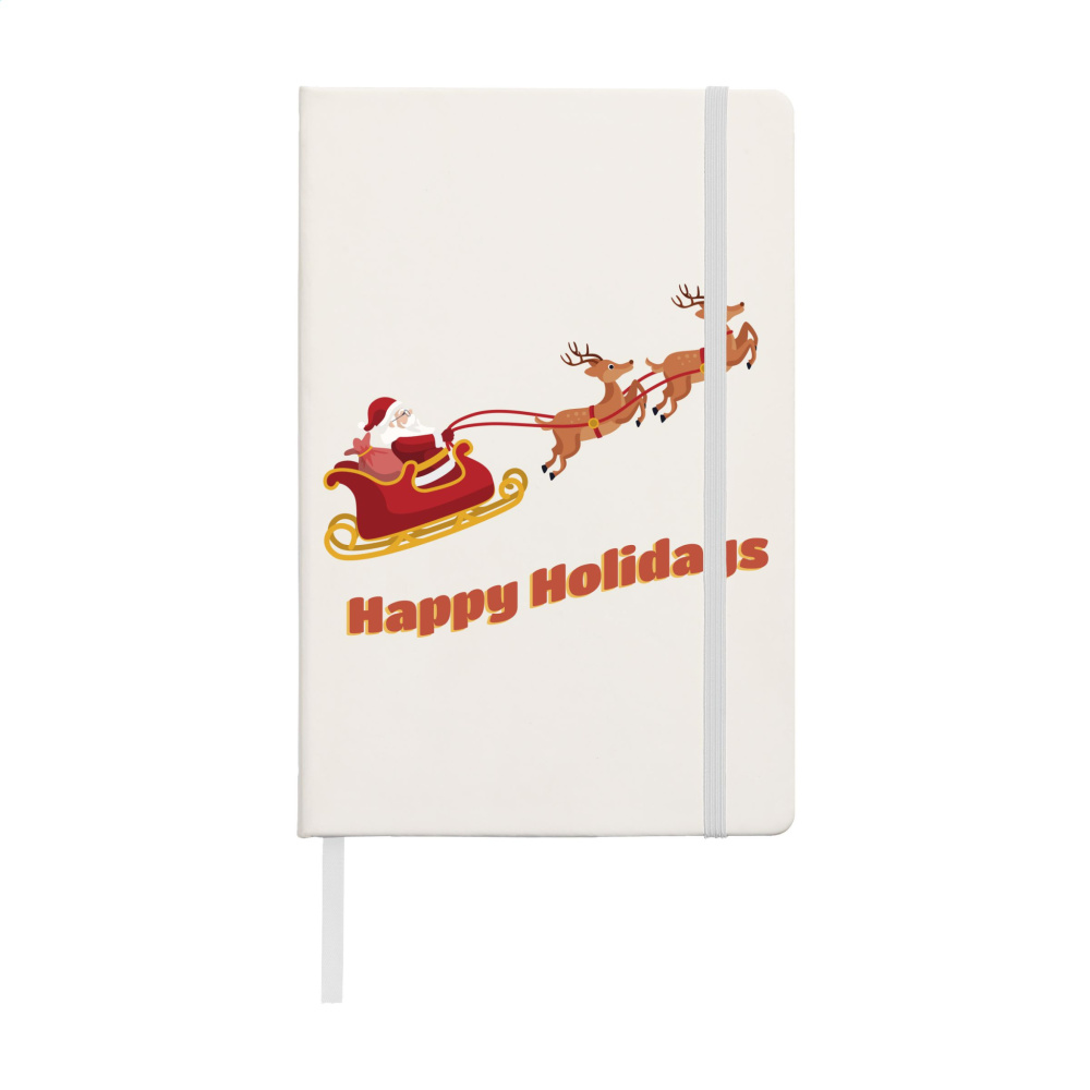 Logotrade mainoslahja tuotekuva: Pocket Notebook A5 X-Mas