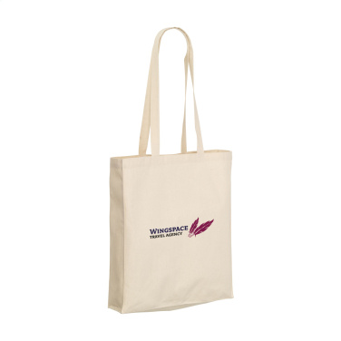 Logotrade mainoslahjat kuva: Natural Square Bag (165 g/m²) puuvillakassi