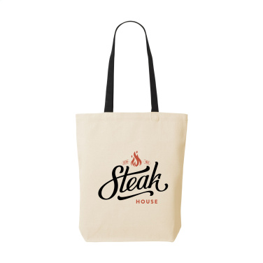 Logo trade liikelahjat tuotekuva: Canvas Shoppy Color (220 g/m²) pussi
