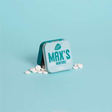 Logo trade mainoslahjat tuotekuva: Max's Mints Organic Menthol Mints