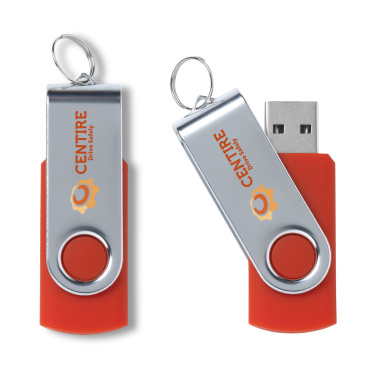 Logotrade mainoslahja tuotekuva: USB Twist varastosta 8 Gt